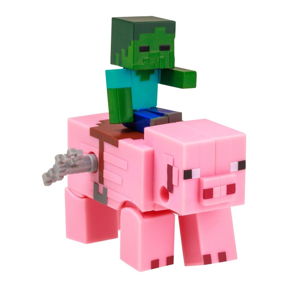 Kolleksiyon Karakterleri, NECOTOYS, Minecraft 3D Kurma Mekanizmalı Figürler 2'li Paket 17806 Model 1