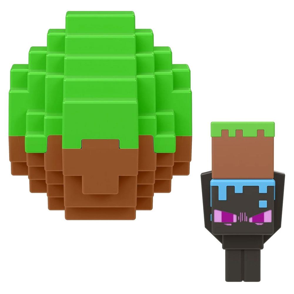Kolleksiyon Karakterleri, Minecraft, Minecraft Mini Mode Spawn Egg Sürpriz Figür Paketi HXT64 HXT67