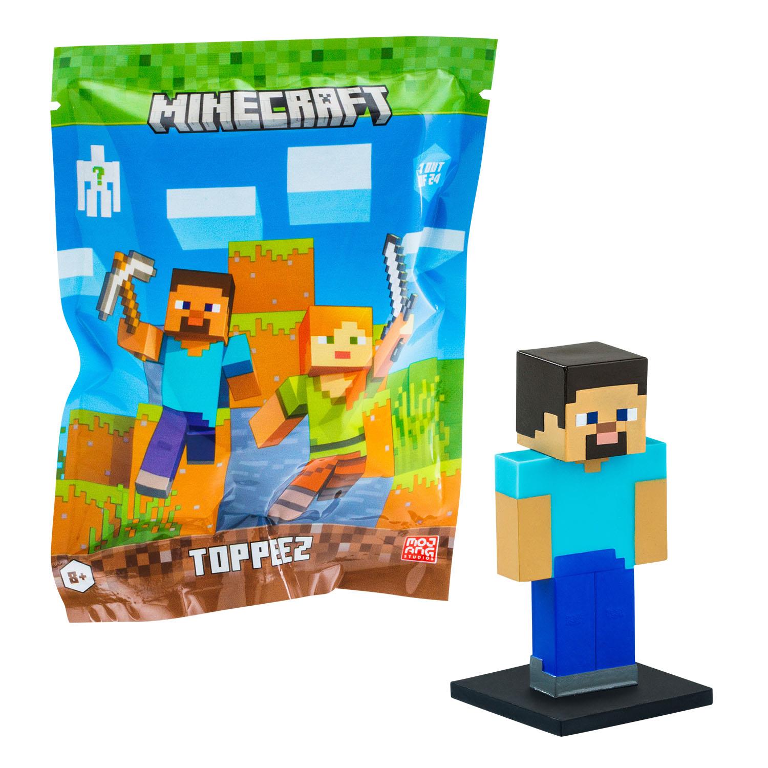 Kolleksiyon Karakterleri, NECOTOYS, Minecraft Sürpriz 3D Figür Toppeez
