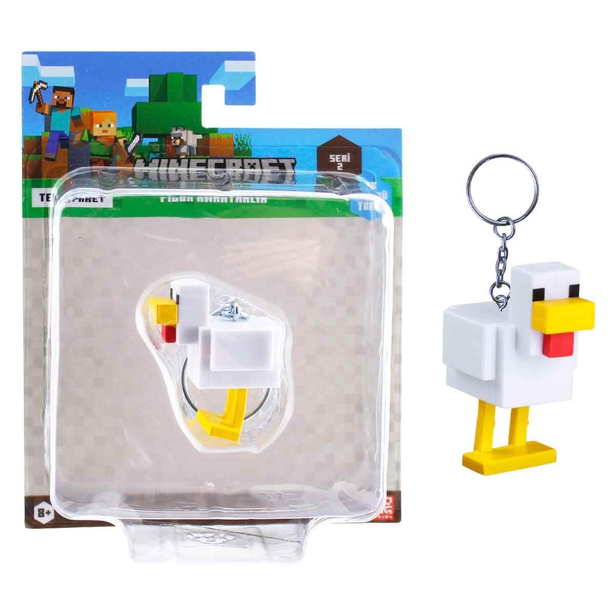 Kolleksiyon Karakterleri, NECOTOYS, Minecraft Tekli Anahtarlı Figür 18568 Model 16