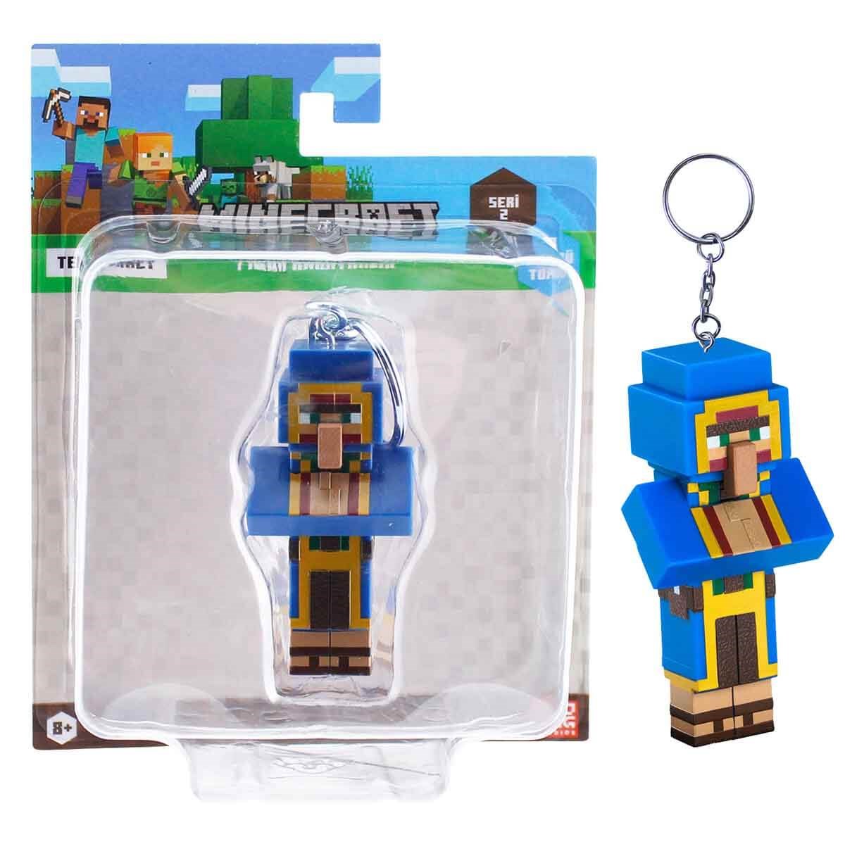 Kolleksiyon Karakterleri, NECOTOYS, Minecraft Tekli Anahtarlı Figür 18568 Model 15