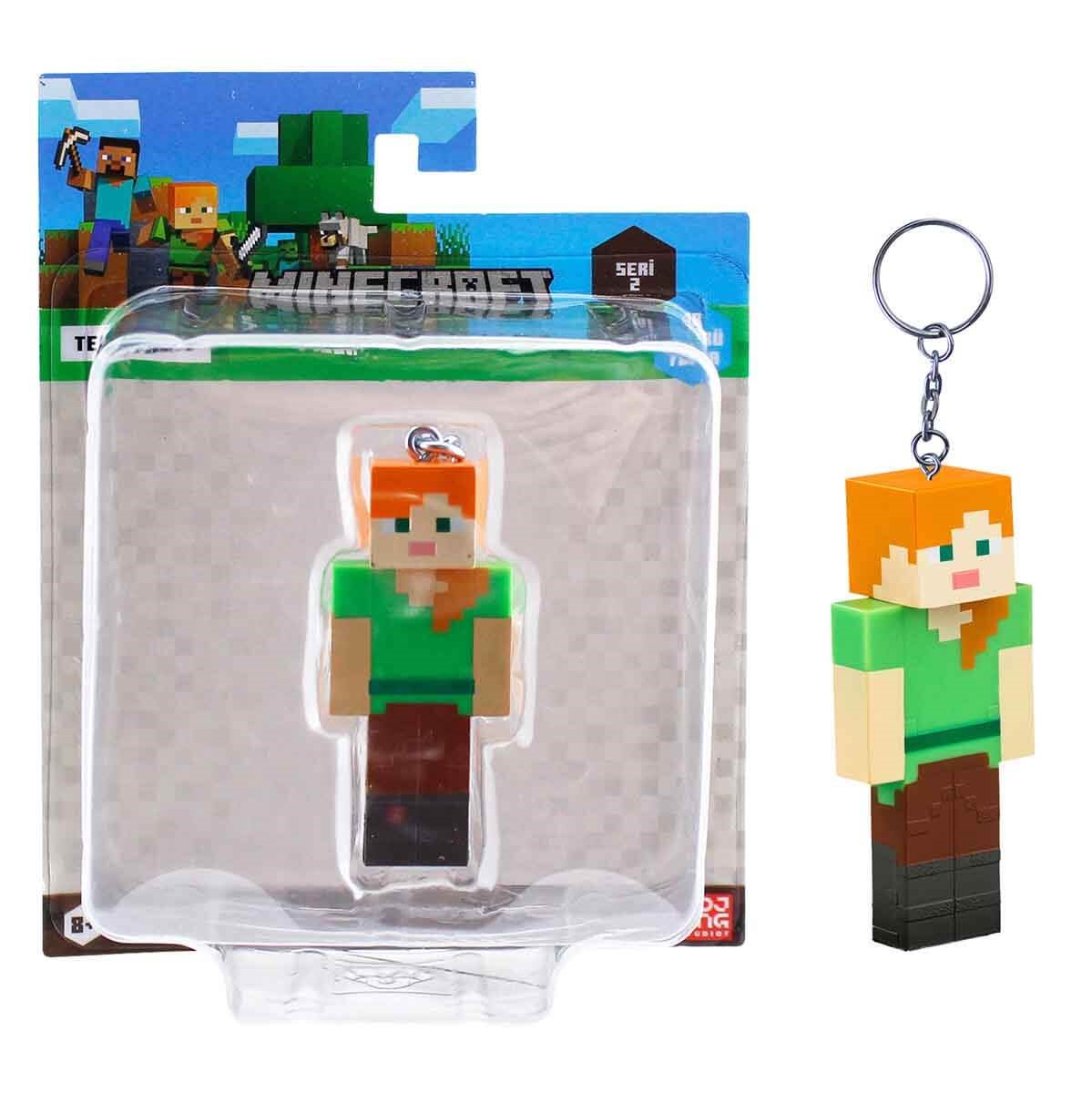 Kolleksiyon Karakterleri, NECOTOYS, Minecraft Tekli Anahtarlı Figür 18568 Model 14