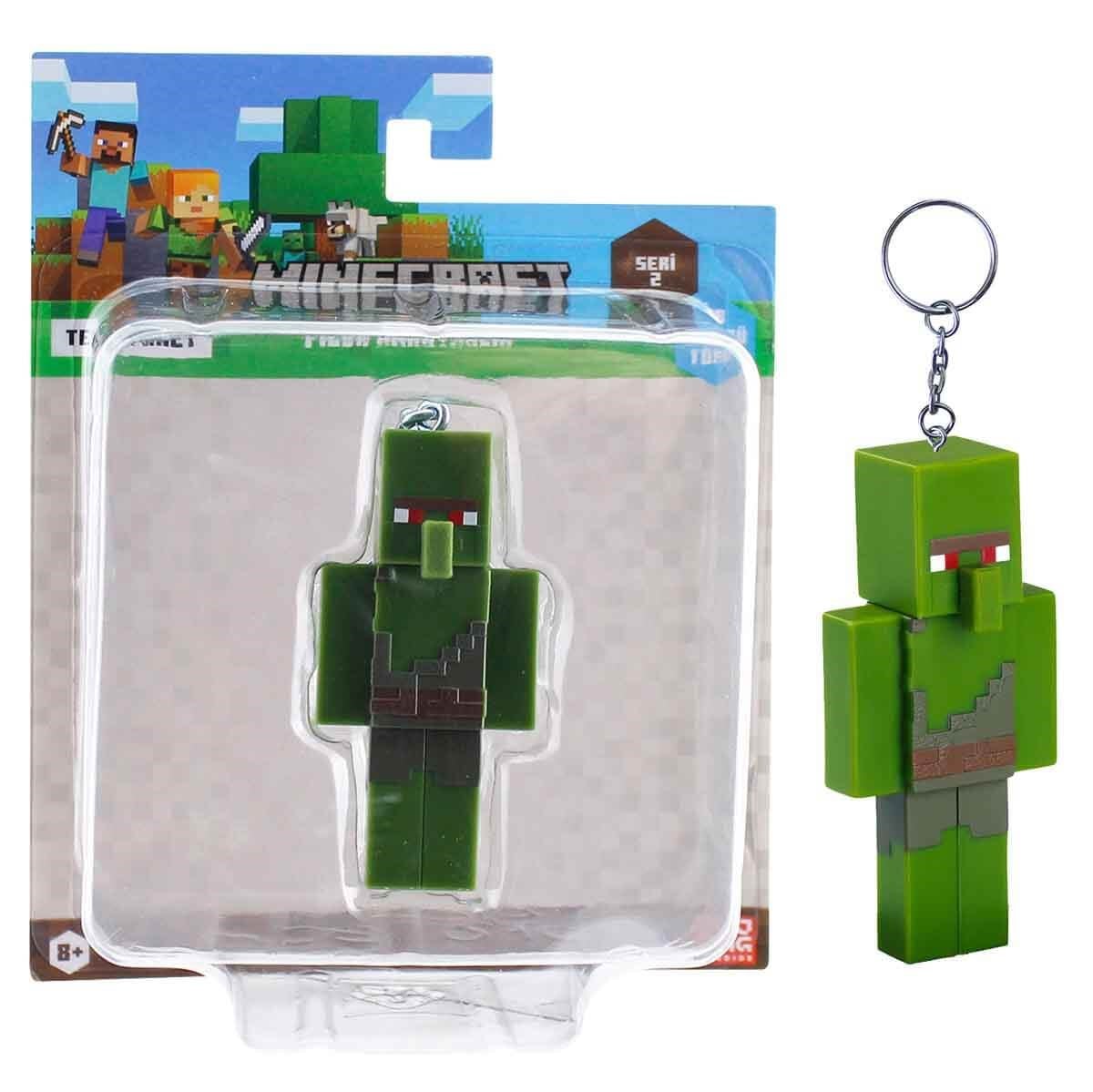 Kolleksiyon Karakterleri, NECOTOYS, Minecraft Tekli Anahtarlı Figür 18568 Model 9