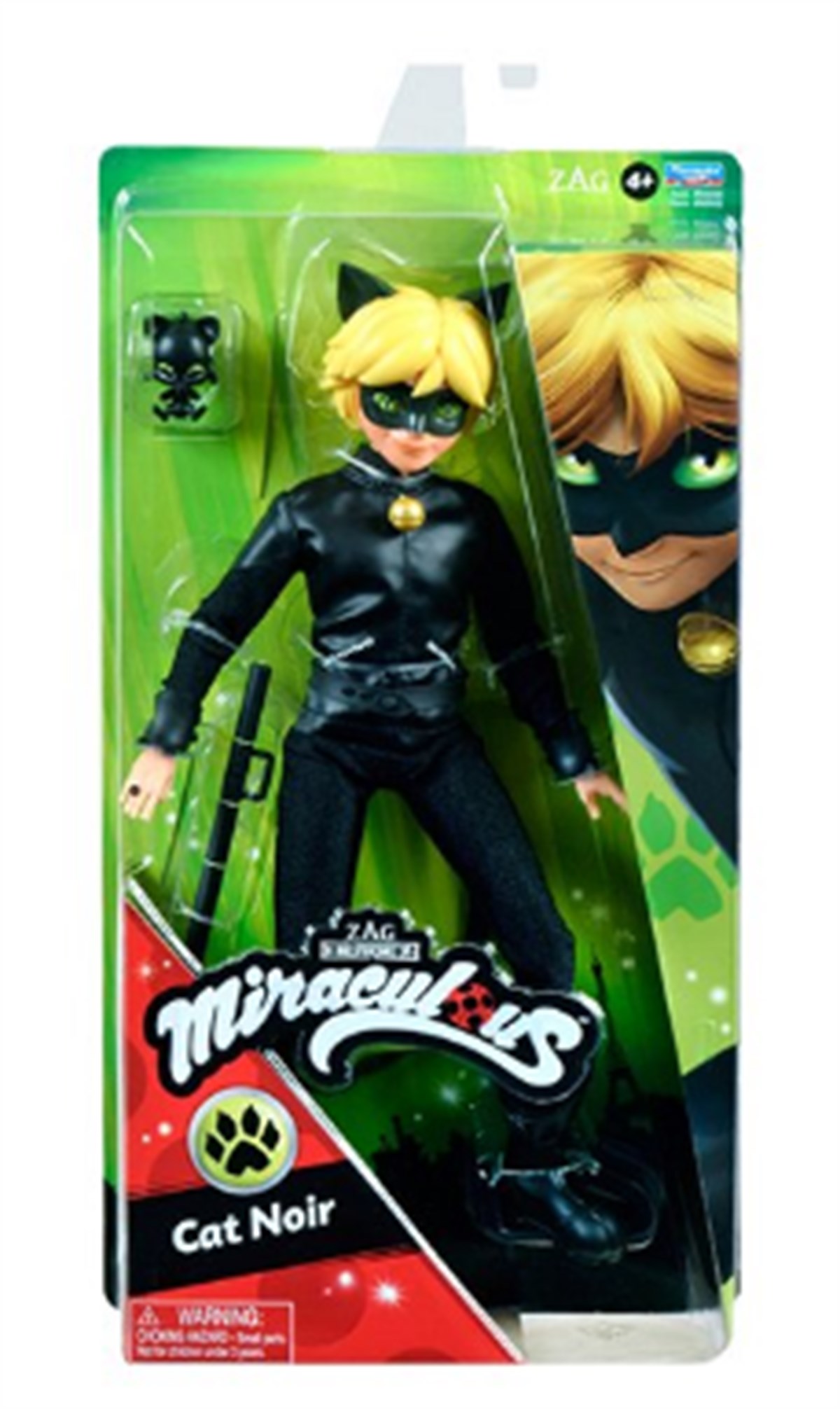 Kolleksiyon Karakterleri, Uğur Böceği - Miraculous, Miraculous 26 cm Bebekler MRA32000 Cat Noir
