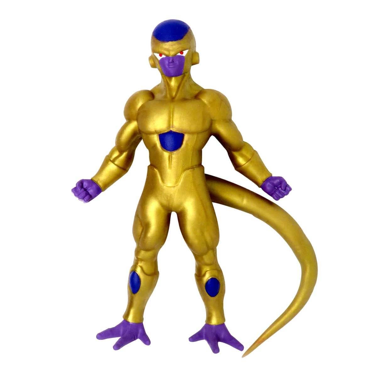 Kolleksiyon Karakterleri, Sunman, Monster Flex Dragon Ball Stretch Figür 15 cm 93722 Golden Frieza