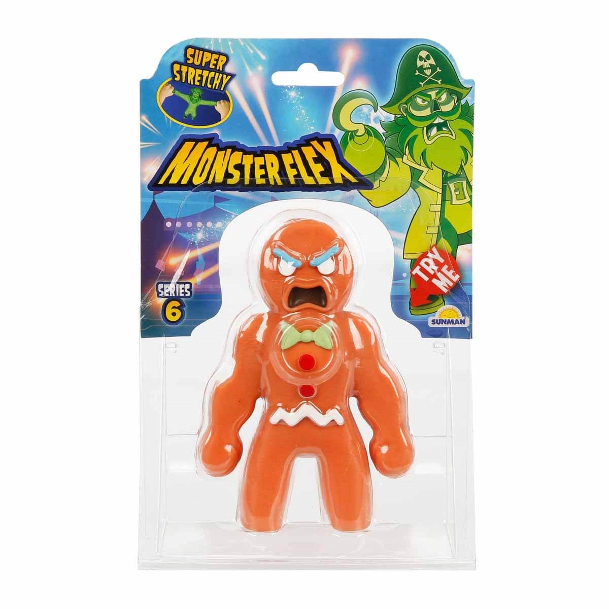 Kolleksiyon Karakterleri, Sunman, Monster Flex Stretch Figür S6 15 cm 11788 Gingermonster