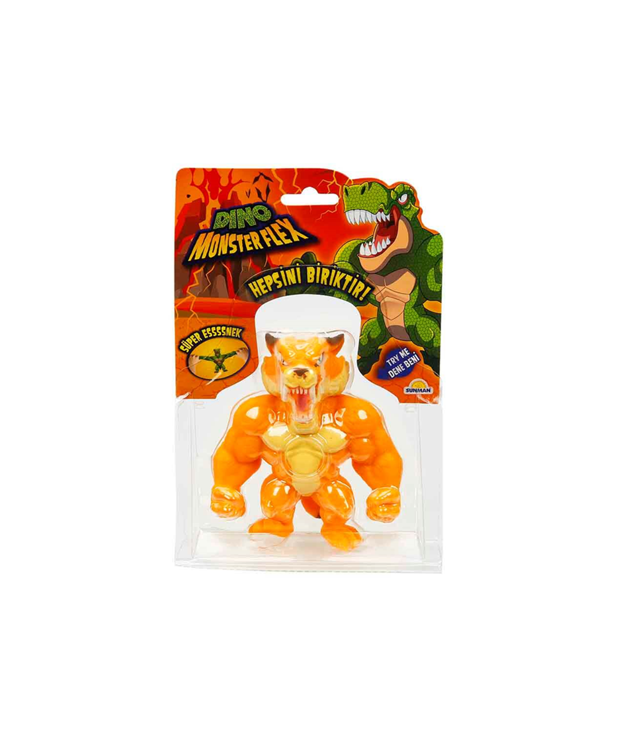 Kolleksiyon Karakterleri, Sunman, Monster Flex Dino Süper Esnek Figür 15 cm 11740 Tygro