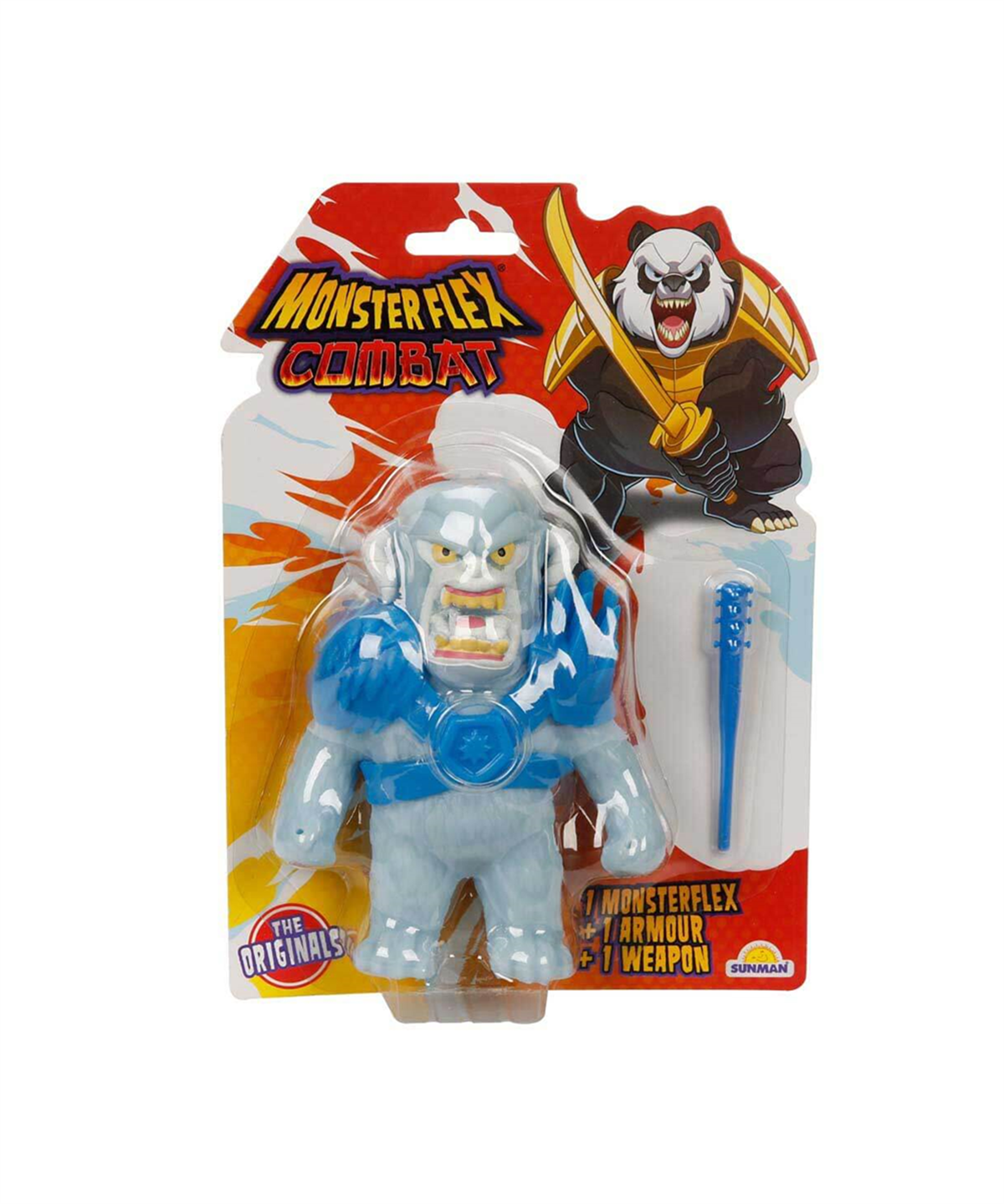 Kolleksiyon Karakterleri, Sunman, Monster Flex Combat Süper Esnek Figür 15 cm 11795 Ice Yeti