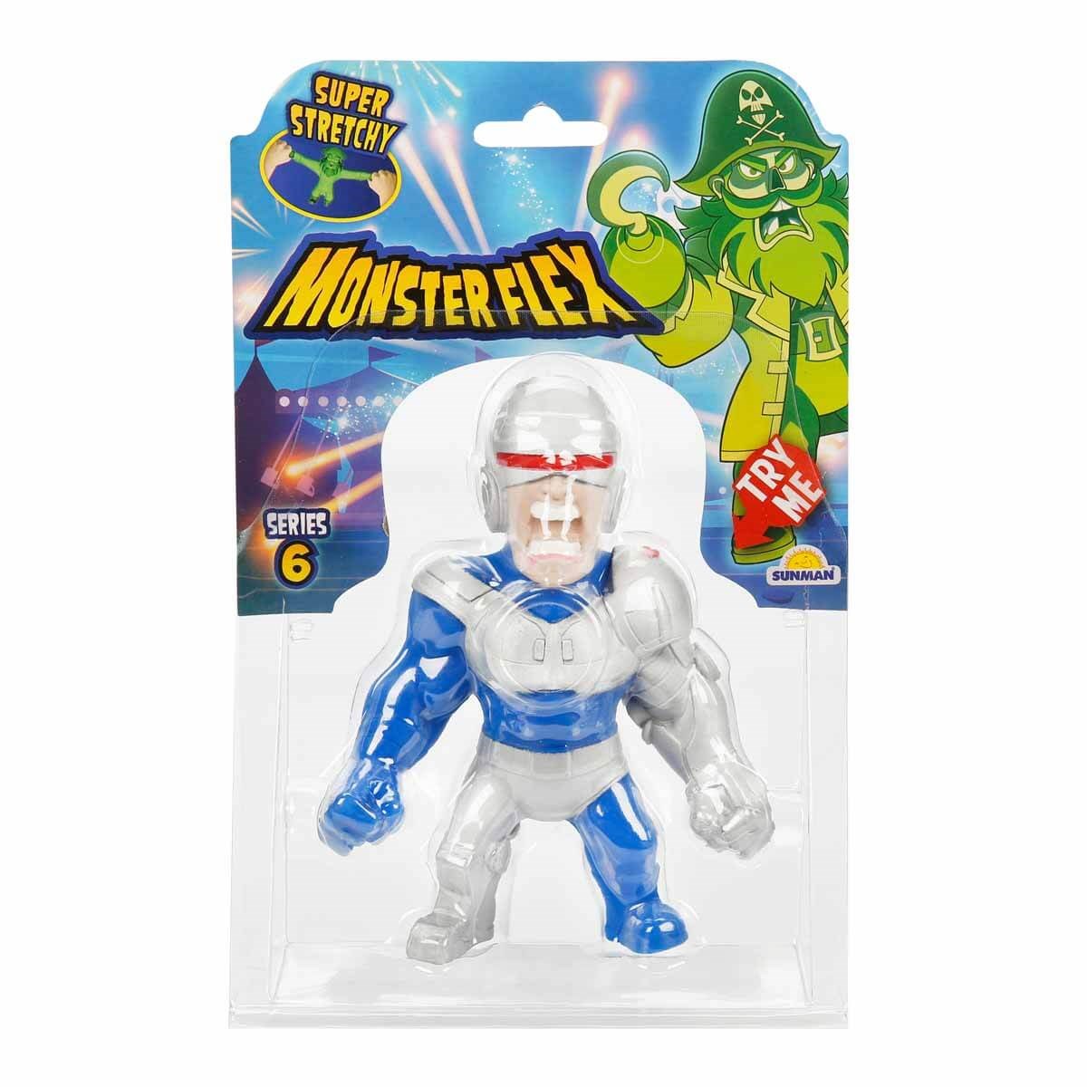 Kolleksiyon Karakterleri, Sunman, Monster Flex Stretch Figür S6 15 cm 11788 Cyborg