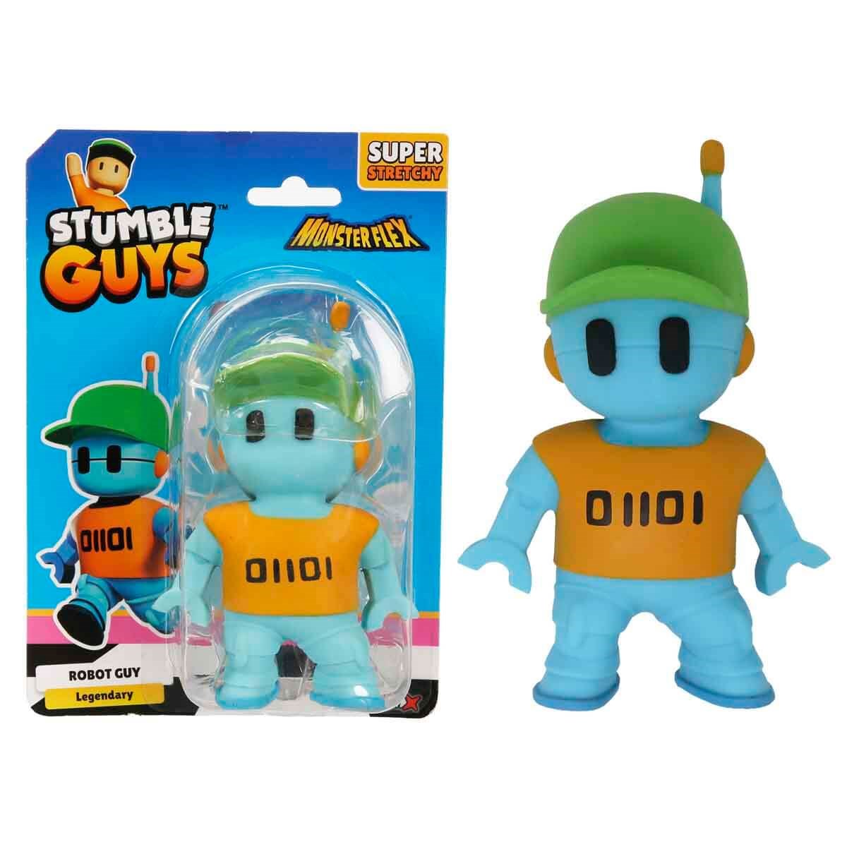 Kolleksiyon Karakterleri, Sunman, Monster Flex Stumble Guys Super Stretch Figür 11221 Robot Guy