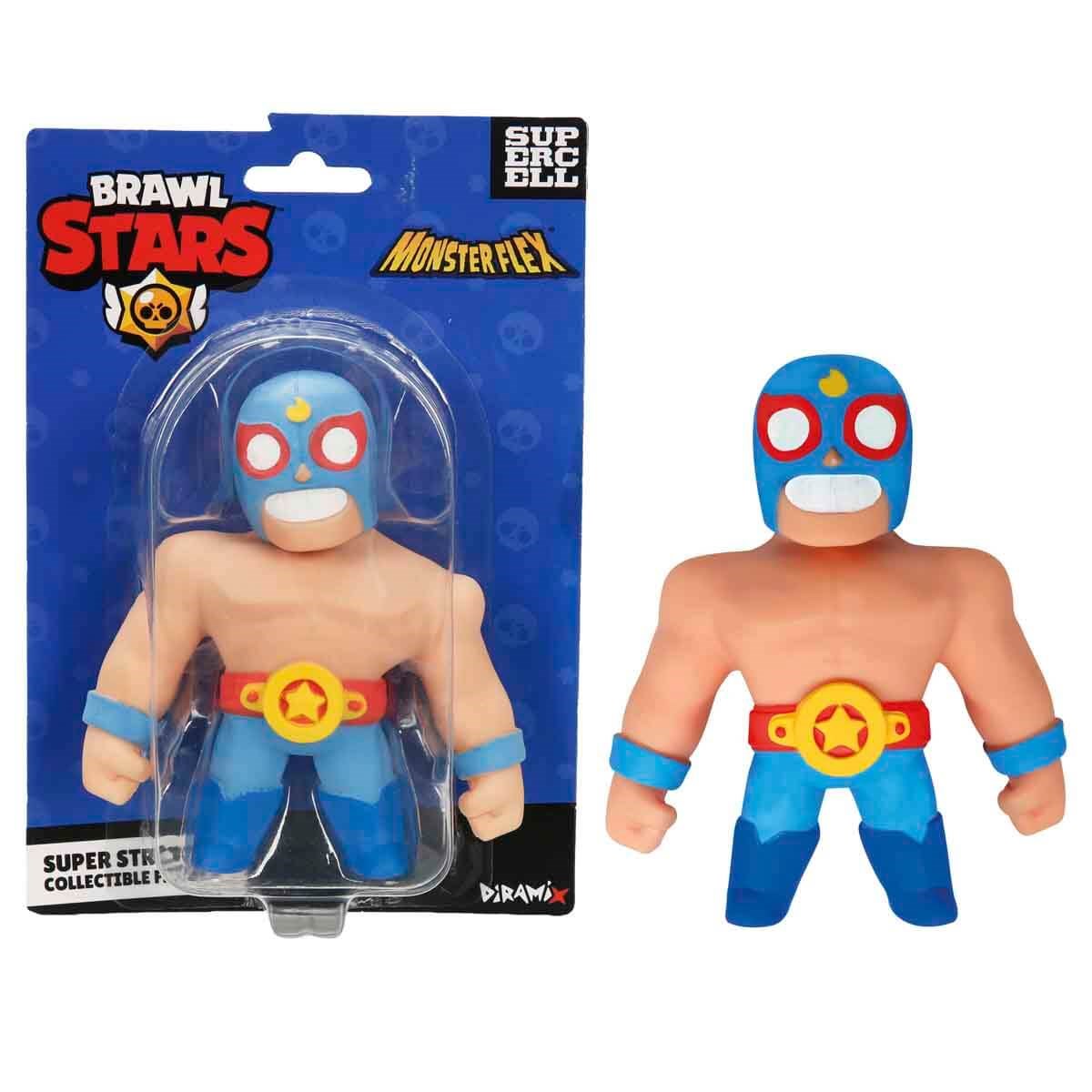 Kolleksiyon Karakterleri, Sunman, Monster Flex Brawl Stars Stretch Figür 93272 El Primo
