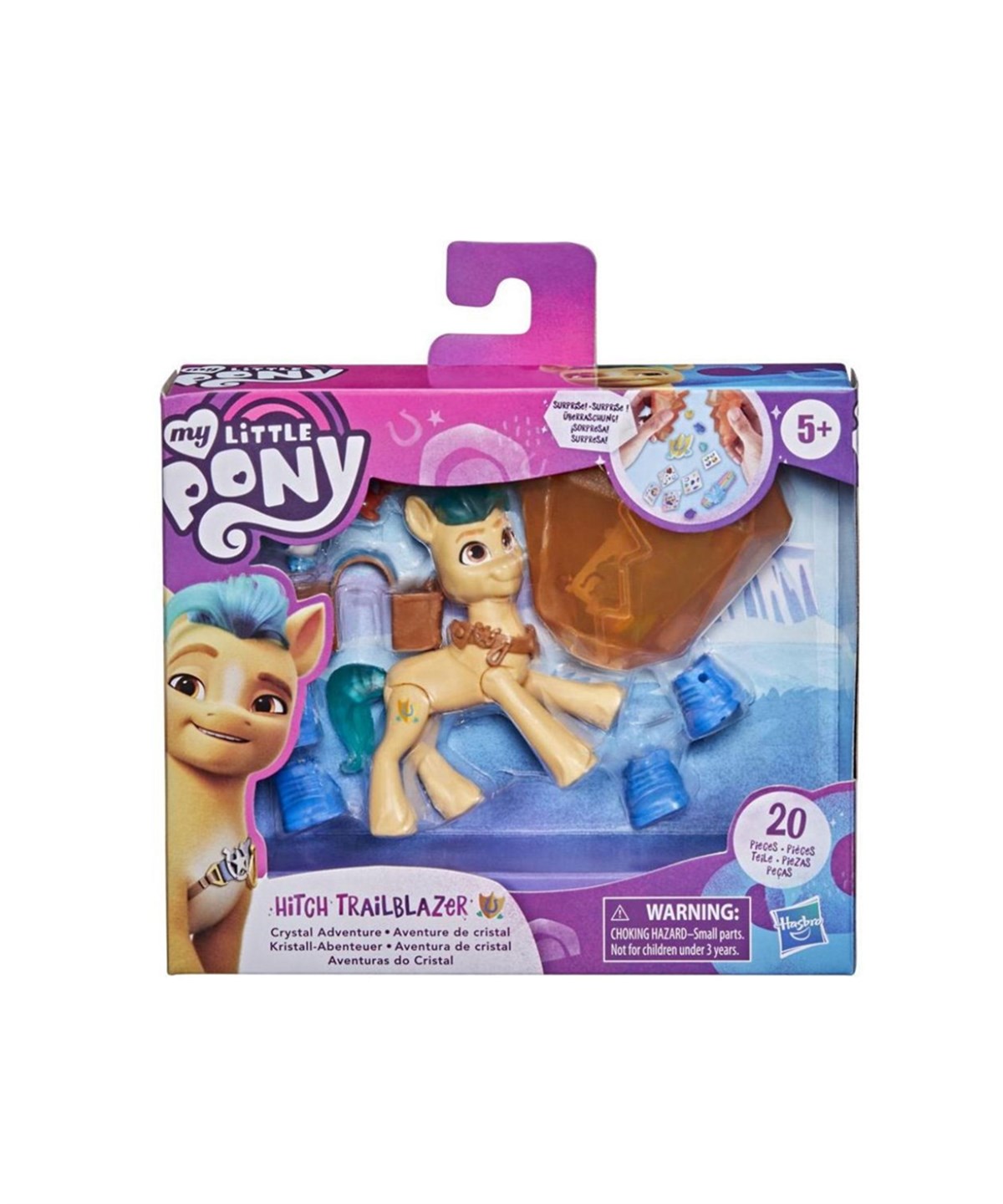 Kolleksiyon Karakterleri, Miniş - Pets Shop, My Little Pony Yeni Bir Nesil Macera Pony Figür Hitch Trailblazer F1785 F3506