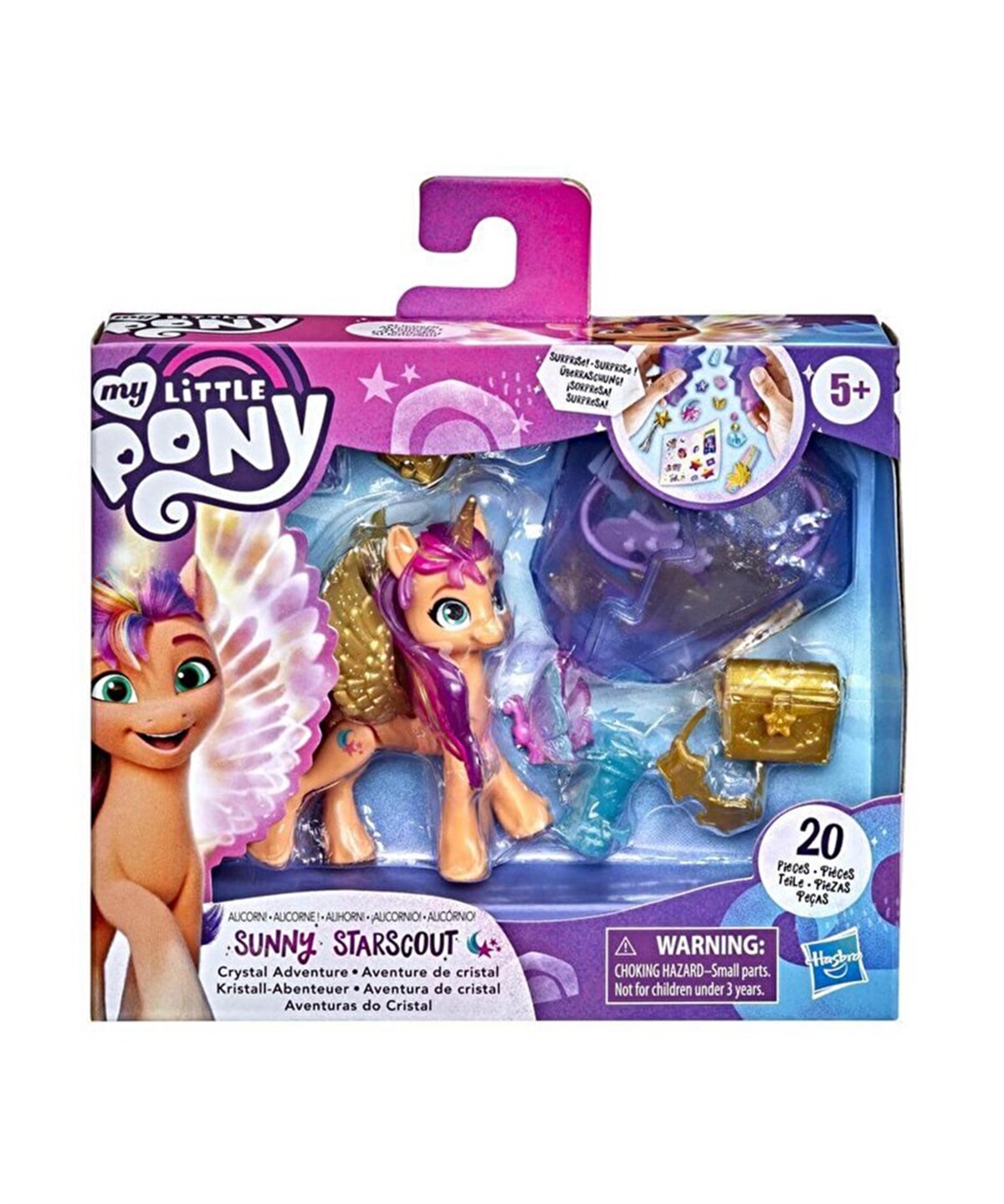 Kolleksiyon Karakterleri, Miniş - Pets Shop, My Little Pony Yeni Bir Nesil Macera Pony Figür Sunny Starscout F1785 F3803