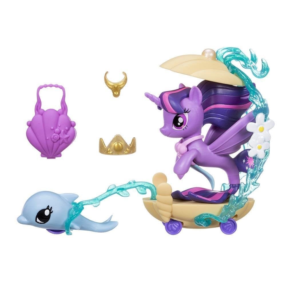 Kolleksiyon Karakterleri, My Little Pony, My Little Pony Deniz Altı Oyun Seti C0682 C3284 Twiligt Sparkle