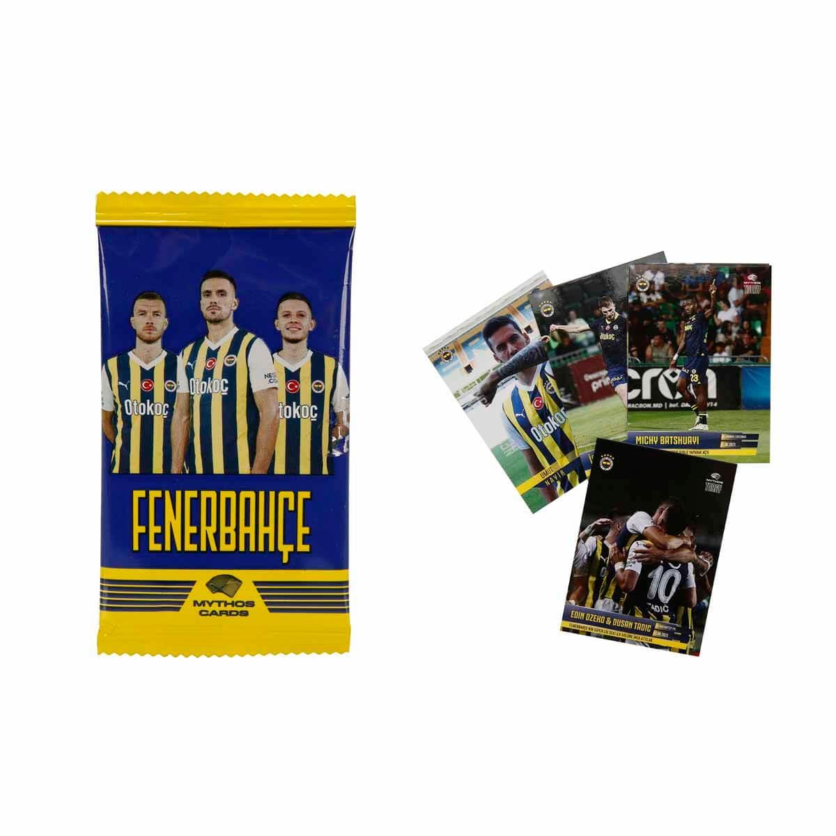 Kolleksiyon Karakterleri, Mythos Cards, Mythos FENERBAHÇE Booster Pack 23-24 FUTBOLCU KARTLARI - PAKET