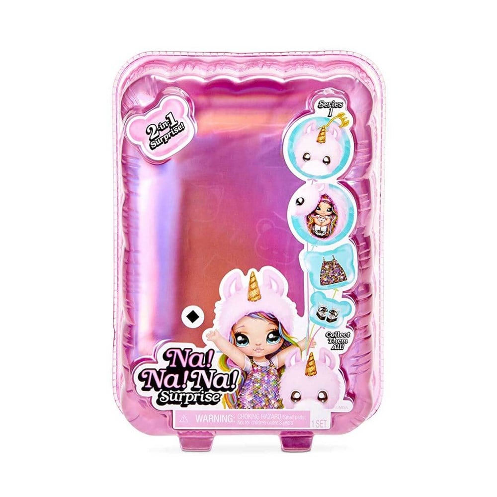 Kolleksiyon Karakterleri, Giochi Preziosi, Na! Na! Na! Nanana Sürpriz Peluş Bebekler FSDU8 NAA02000