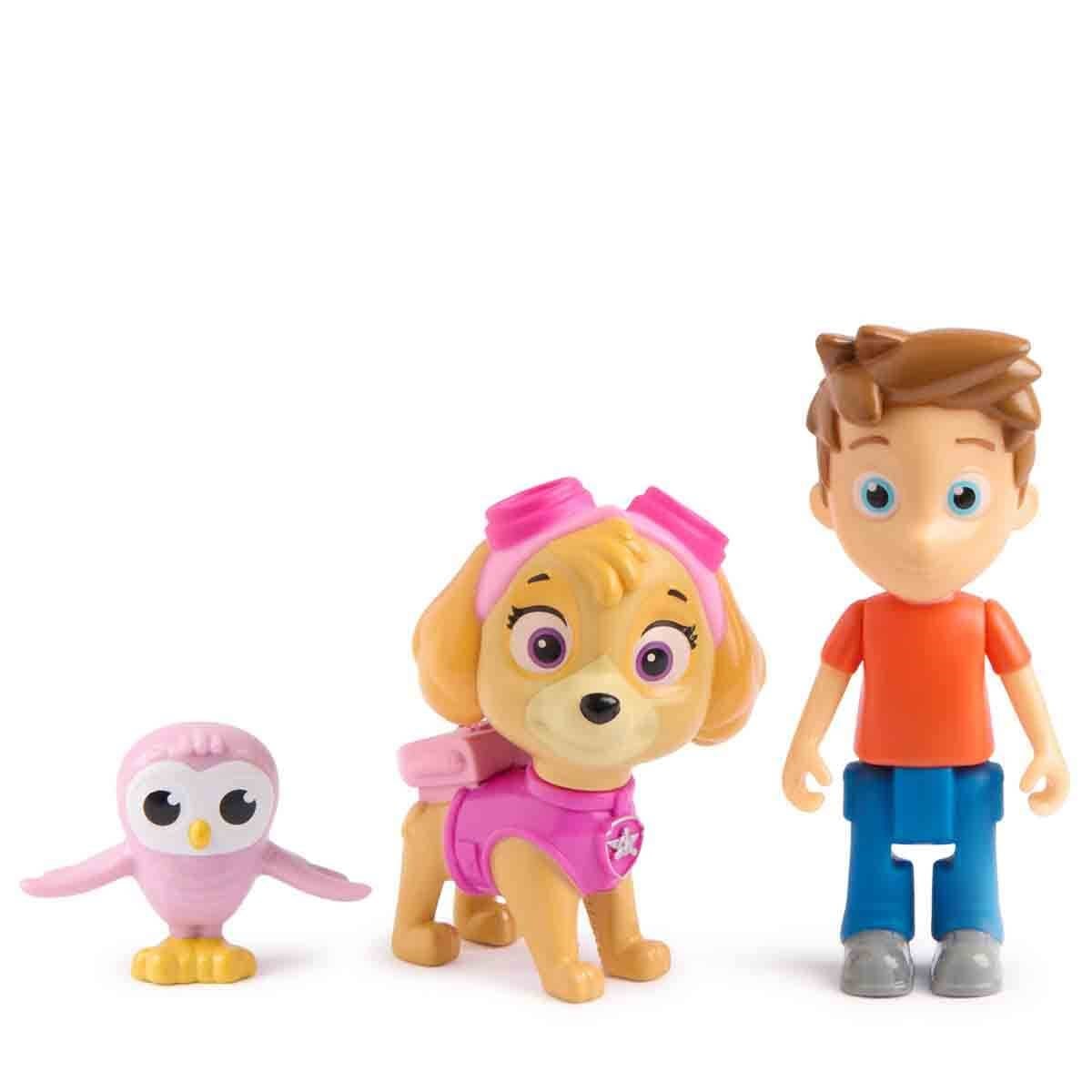 Kolleksiyon Karakterleri, Sunman, PAW Patrol 3'lü Figür Seti 67936 Skye Ve Alex Porter