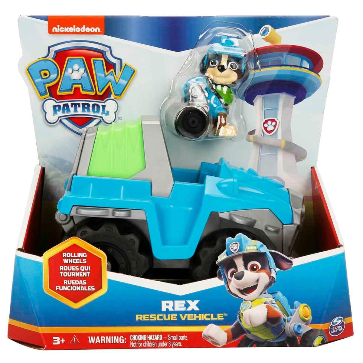 Kolleksiyon Karakterleri, PAW PETROL, Paw Patrol Kurtarma Araçları 59962 Rex