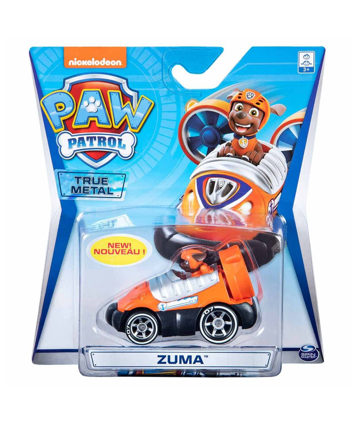 Kolleksiyon Karakterleri, PAW PETROL, Paw Patrol Metal Araçlar 69305 Zuma 20115877