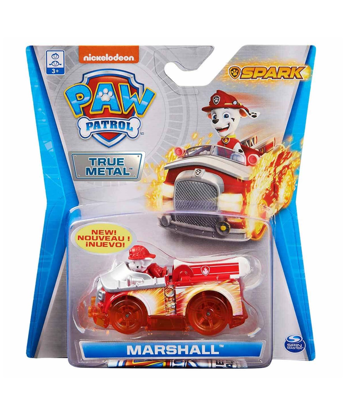 Kolleksiyon Karakterleri, PAW PETROL, Paw Patrol Metal Araçlar 69305 Marshall 20127779