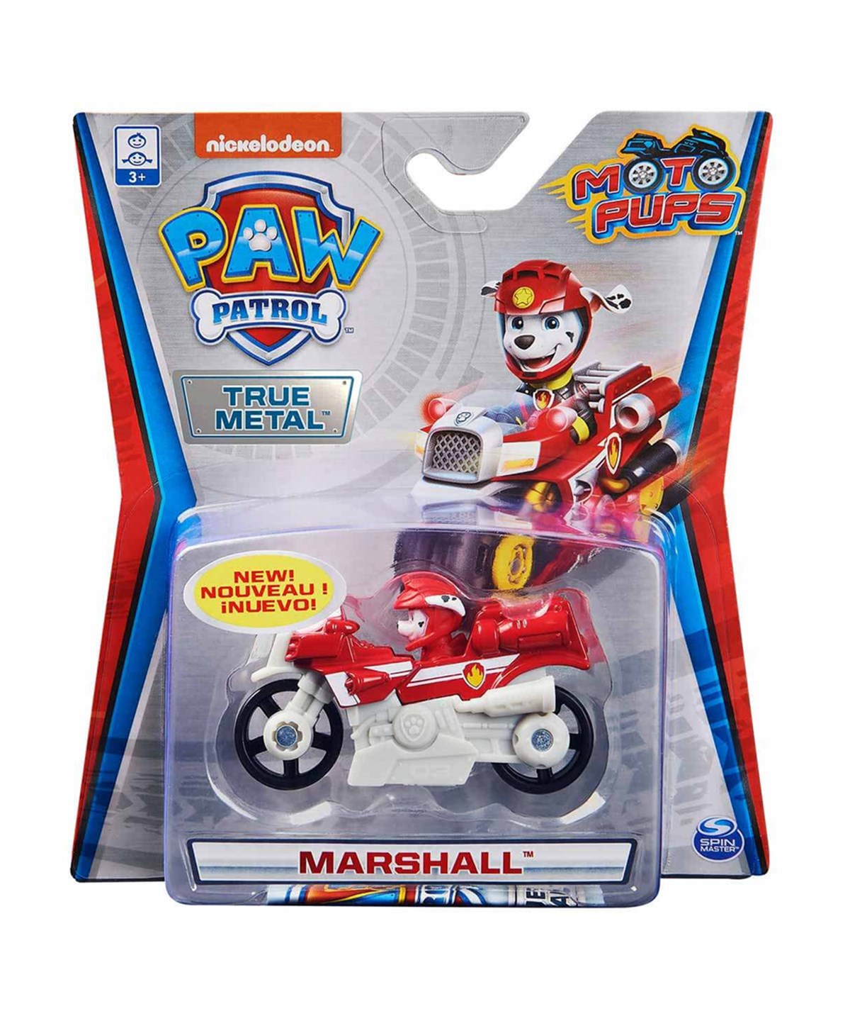 Kolleksiyon Karakterleri, PAW PETROL, Paw Patrol Metal Araçlar 69305 Marshall 20127776