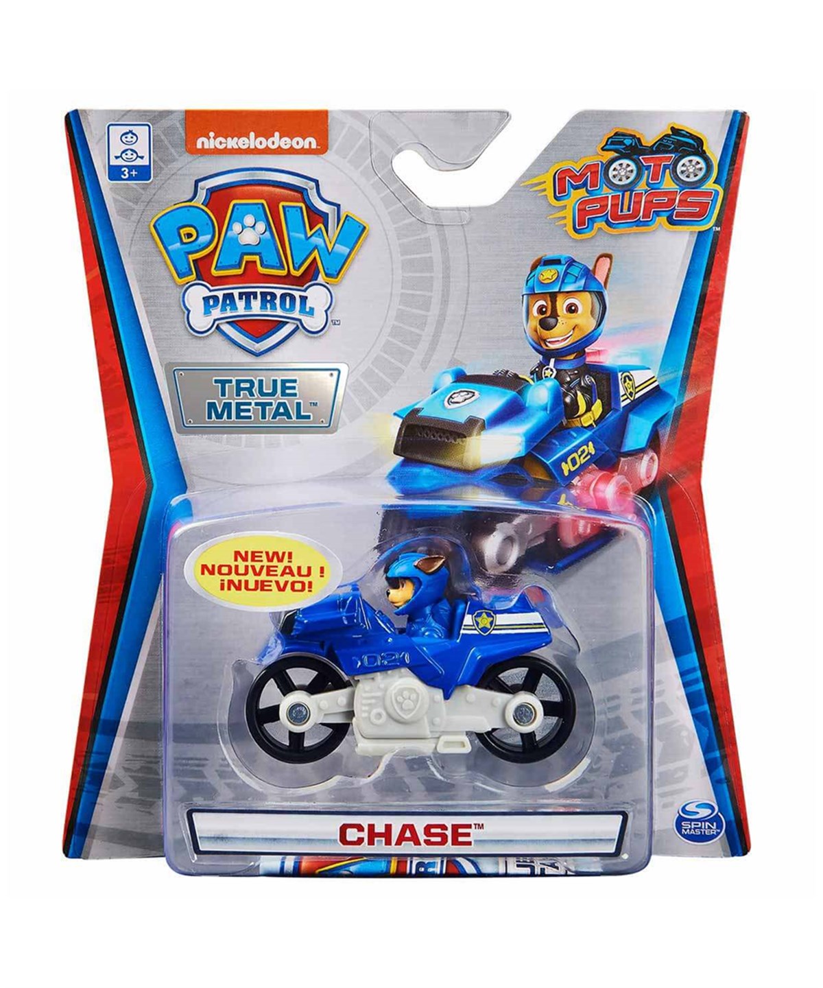 Kolleksiyon Karakterleri, PAW PETROL, Paw Patrol Metal Araçlar 69305 Chase 20127775