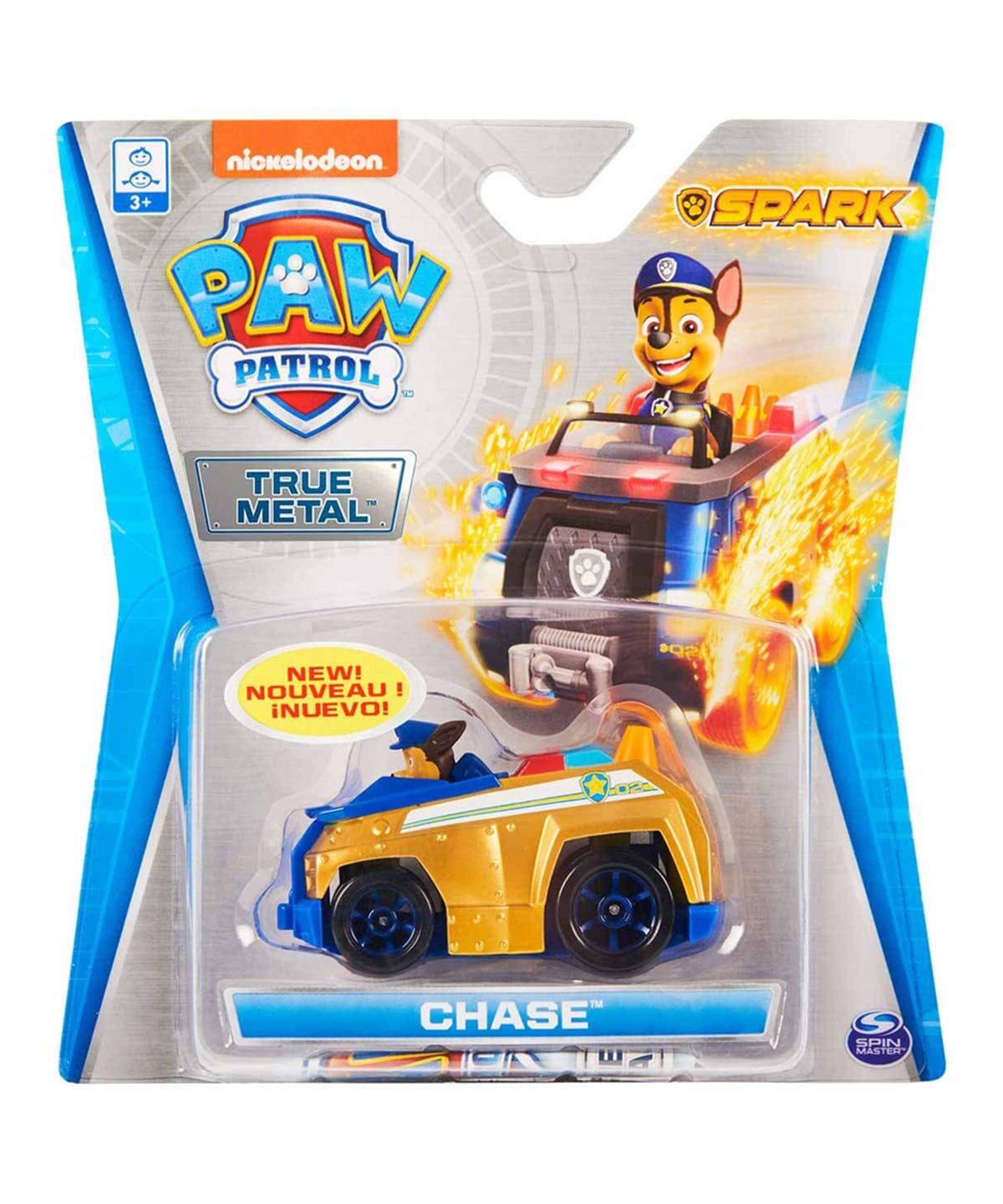 Kolleksiyon Karakterleri, PAW PETROL, Paw Patrol Metal Araçlar 69305 Chase 20130498