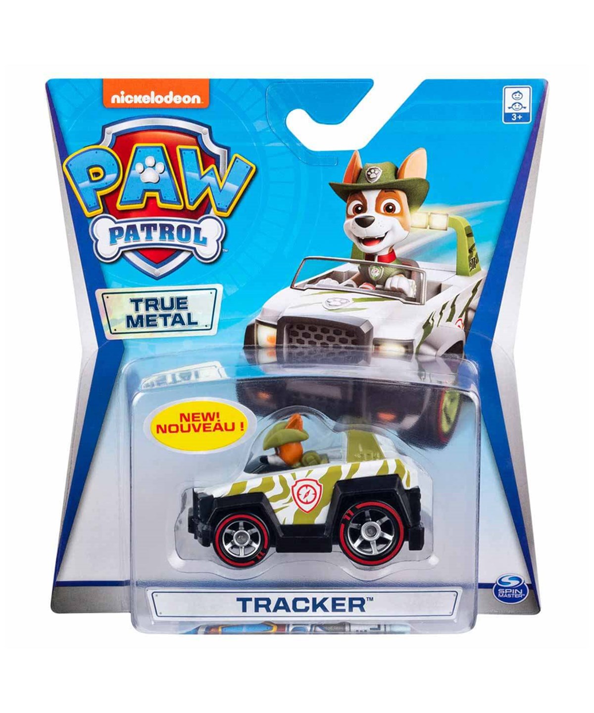 Kolleksiyon Karakterleri, PAW PETROL, Paw Patrol Metal Araçlar 69305 Tracker 20121058