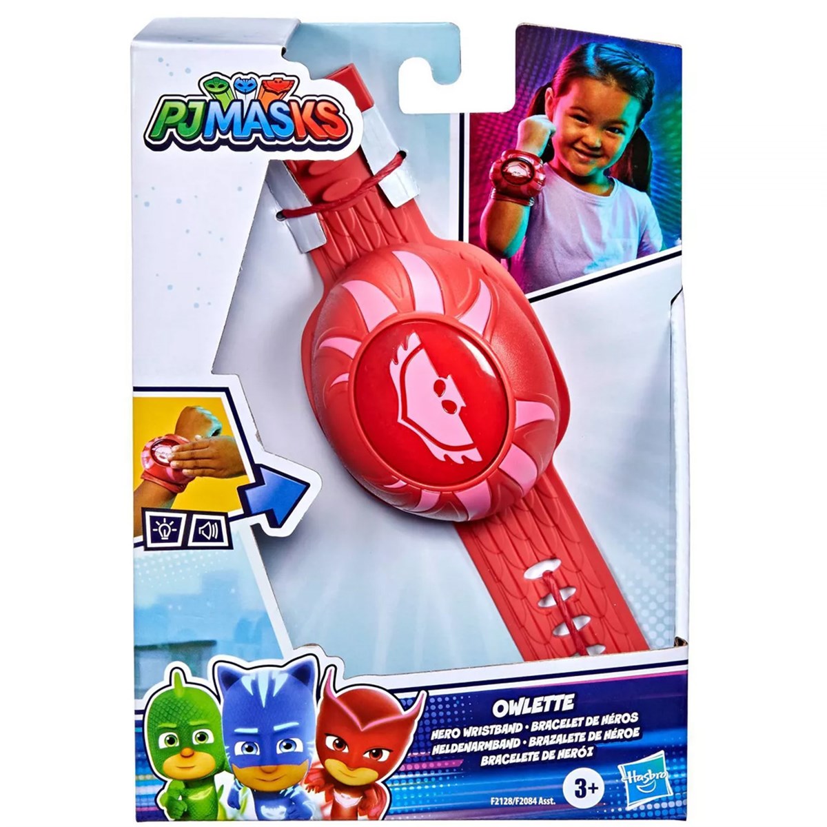 Kolleksiyon Karakterleri, Pijamaskeliler - PjMask, Pijamaskeliler Hero Bileklik Pjmasks F2084 F2128 Owlette