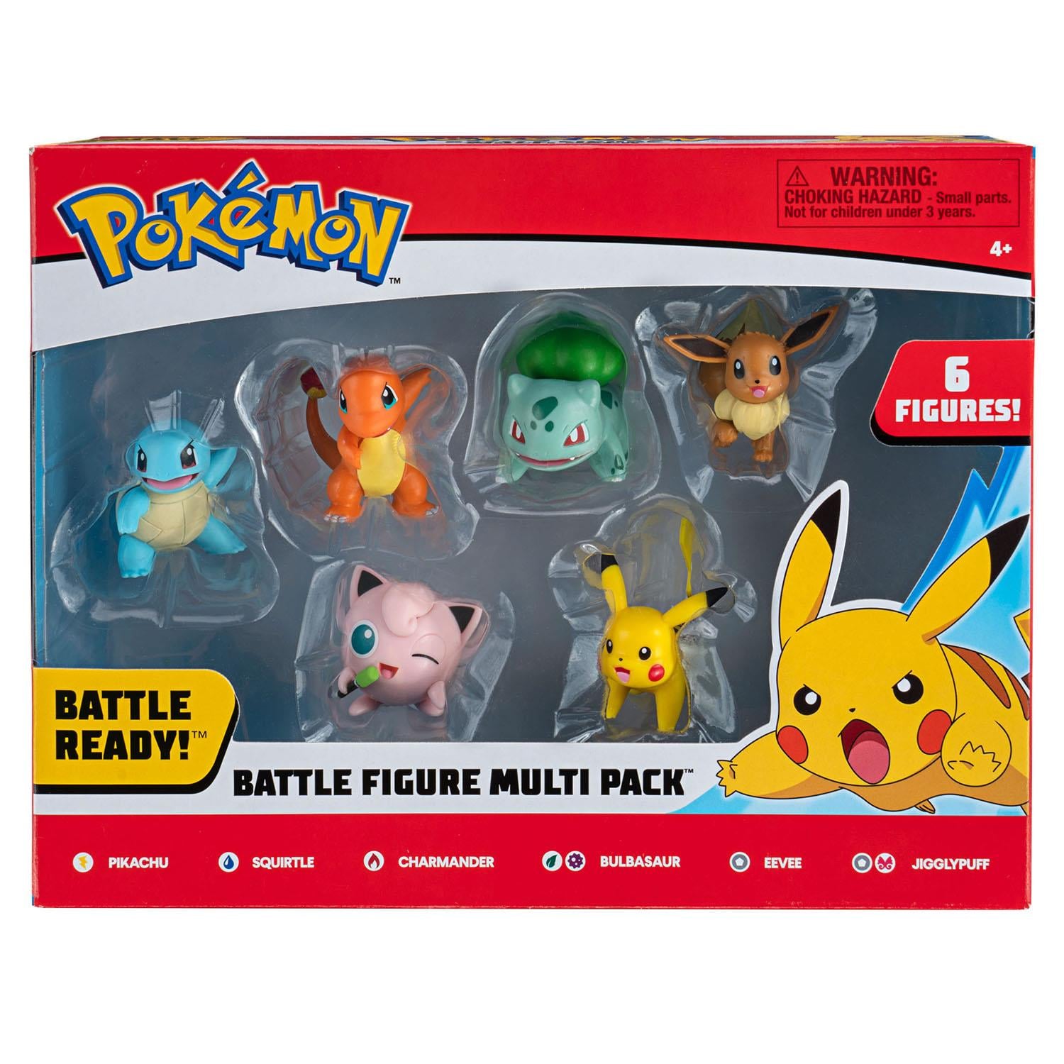 Kolleksiyon Karakterleri, NECOTOYS, Pokemon Battle 6'lı Figür Seti PKW2470
