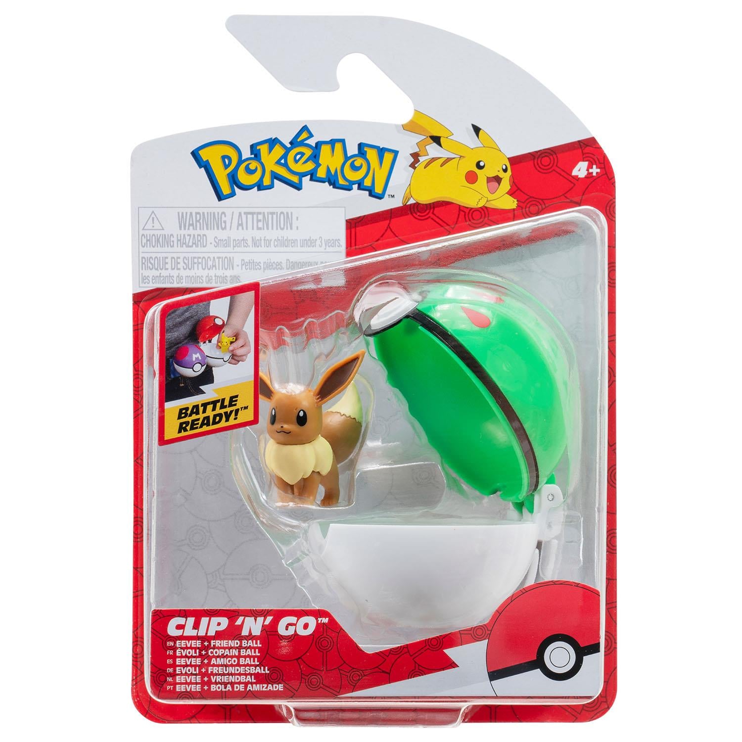 Kolleksiyon Karakterleri, NECOTOYS, Pokemon Clip 'N' Go Seri 16 - Eevee PKW3146