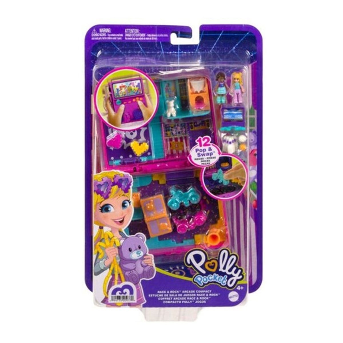 Kolleksiyon Karakterleri, Polly Pocket, Polly Pocket ve Maceraları Oyun Seti FRY35 HCG15