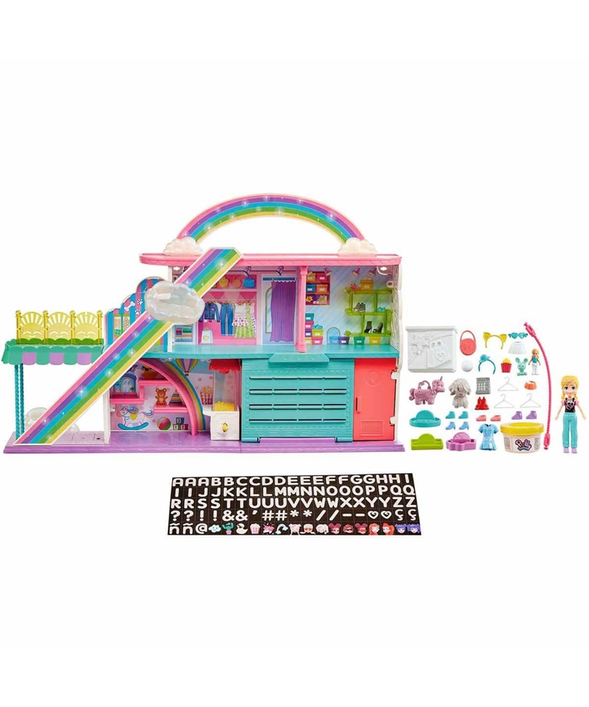 Kolleksiyon Karakterleri, Polly Pocket, Polly Pocket Gökkuşağı Alışveriş Merkezi HHX78