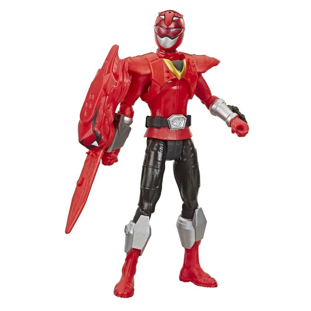 Kolleksiyon Karakterleri, Power Rangers, Power Ranger Beast Morphers Figür 15 cm E5915 E7827 Beast-X Red Ranger