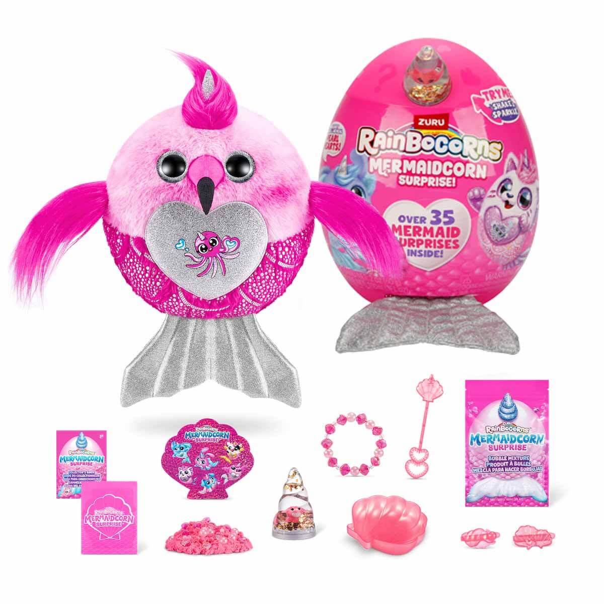 Kolleksiyon Karakterleri, Giochi Preziosi, Rainbocorns Mermaidcorn Sürpriz S7 RAR20000 Gri Kuyruk