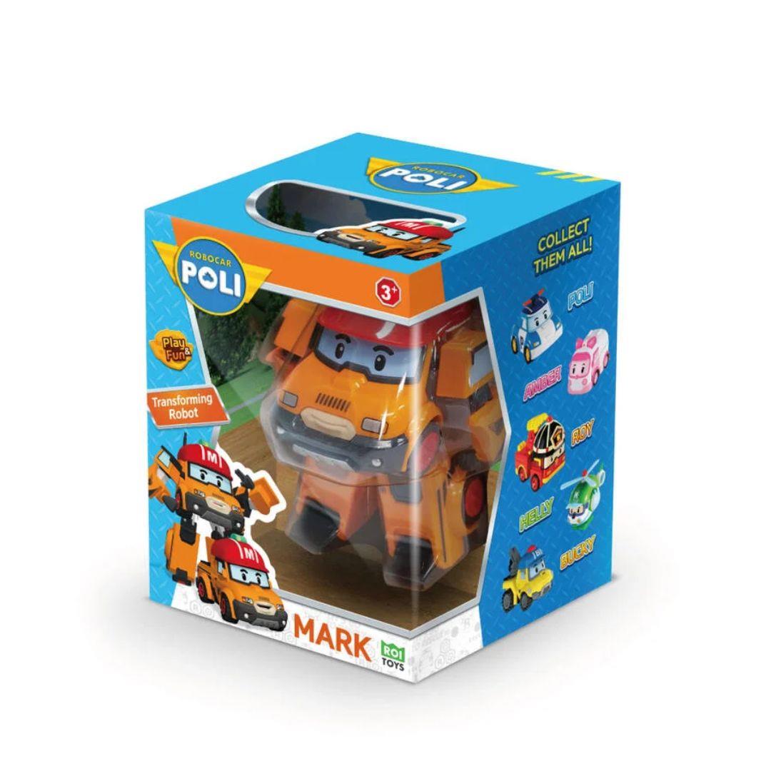 Kolleksiyon Karakterleri, NECOTOYS, Robocar Poli Transformers Robot Figür Mark