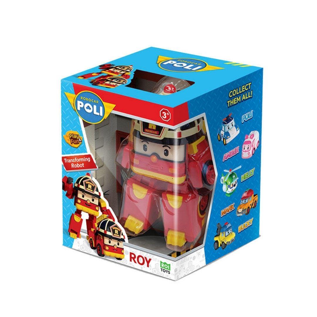 Kolleksiyon Karakterleri, NECOTOYS, Robocar Poli Transformers Robot Figür Roy