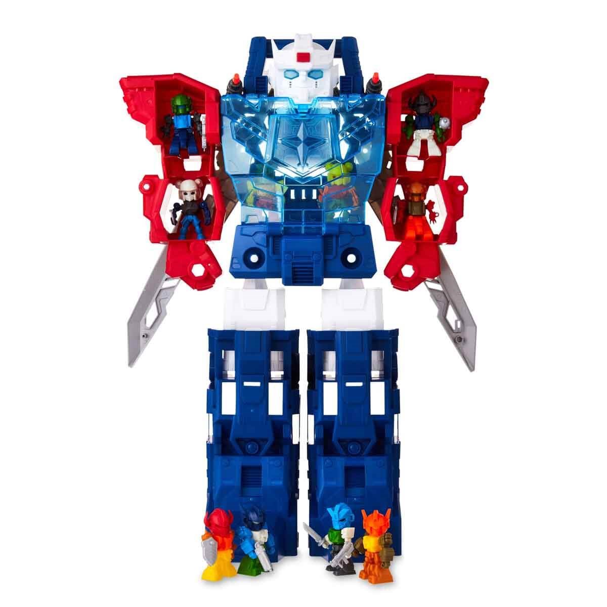 Kolleksiyon Karakterleri, Sunman, Sesli ve Işıklı Exobot Mega Morph Taşıyıcı Robot 71 cm