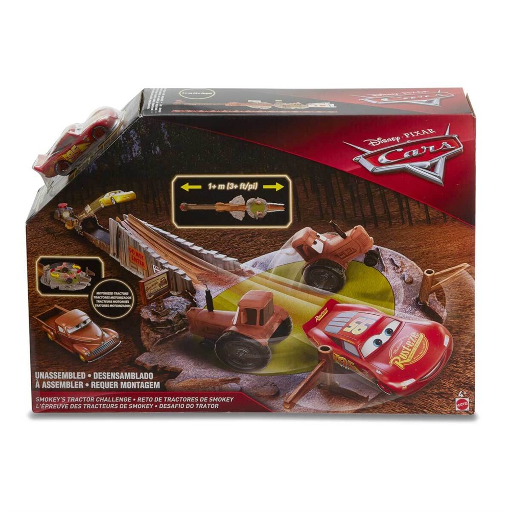 Kolleksiyon Karakterleri, Cars, Şimşek McQueen Cars Smokeynin Kurs Pisti Oyun Seti FLK03