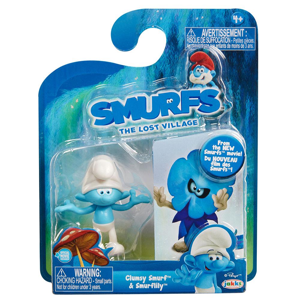 Kolleksiyon Karakterleri, NECOTOYS, Şirinler Kayıp Köy Sakar Şirin ve Smurflily Figür Seti