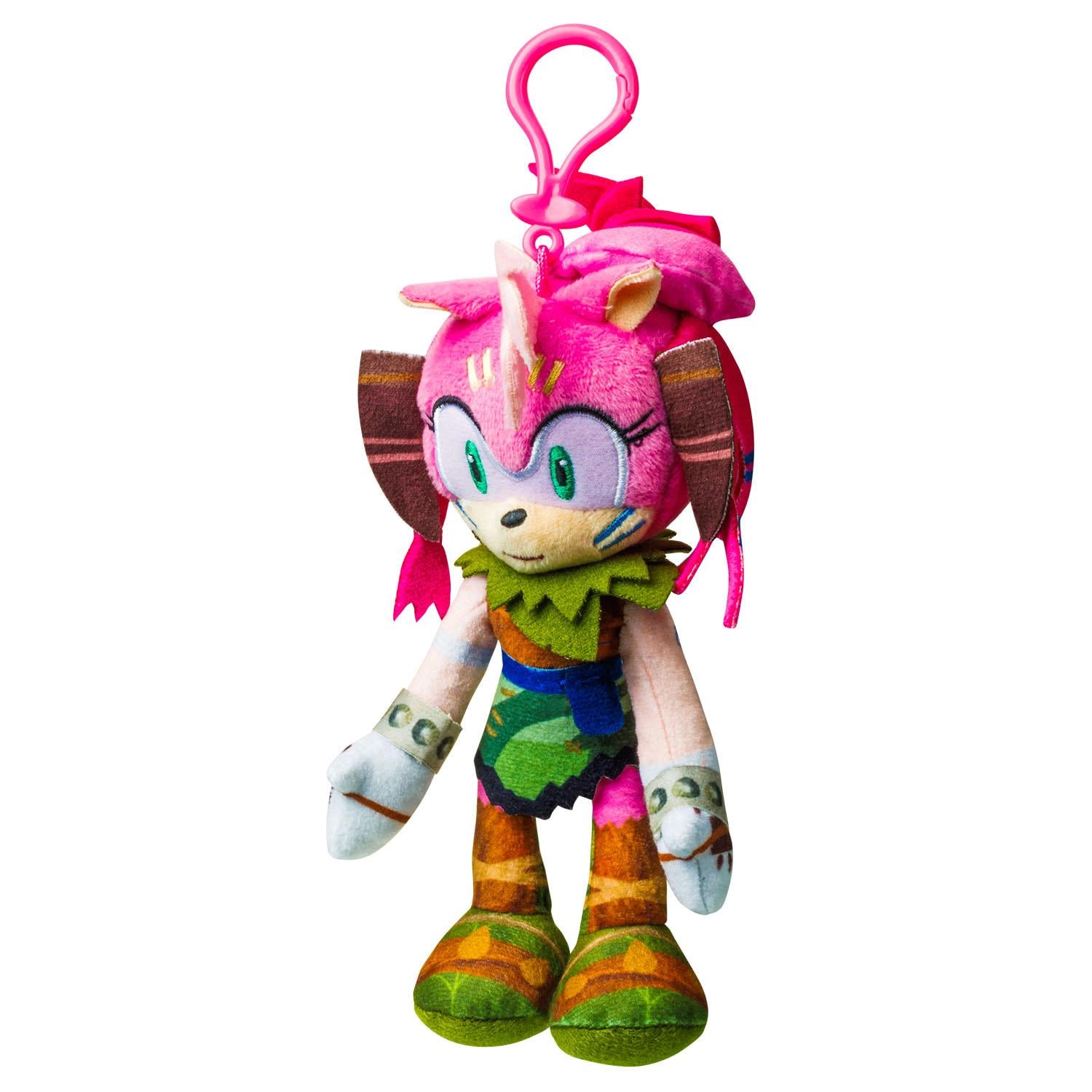Kolleksiyon Karakterleri, NECOTOYS, Sonic Askılı Peluş 20 cm 85566 Amy Rose
