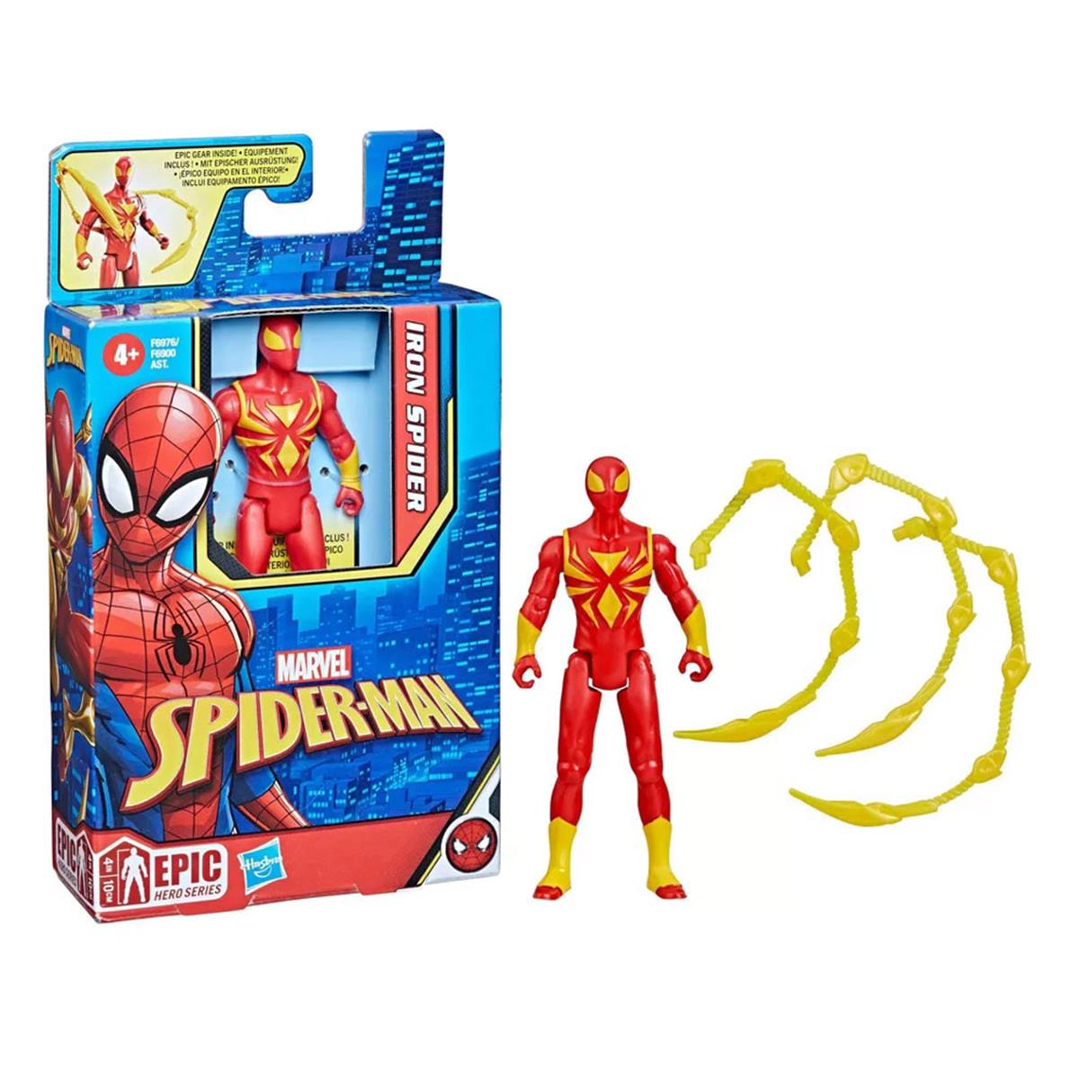 Kolleksiyon Karakterleri, Marvel Avengers, Spider-Man 10 cm Figür F6900 F6976 Iron Spiderman