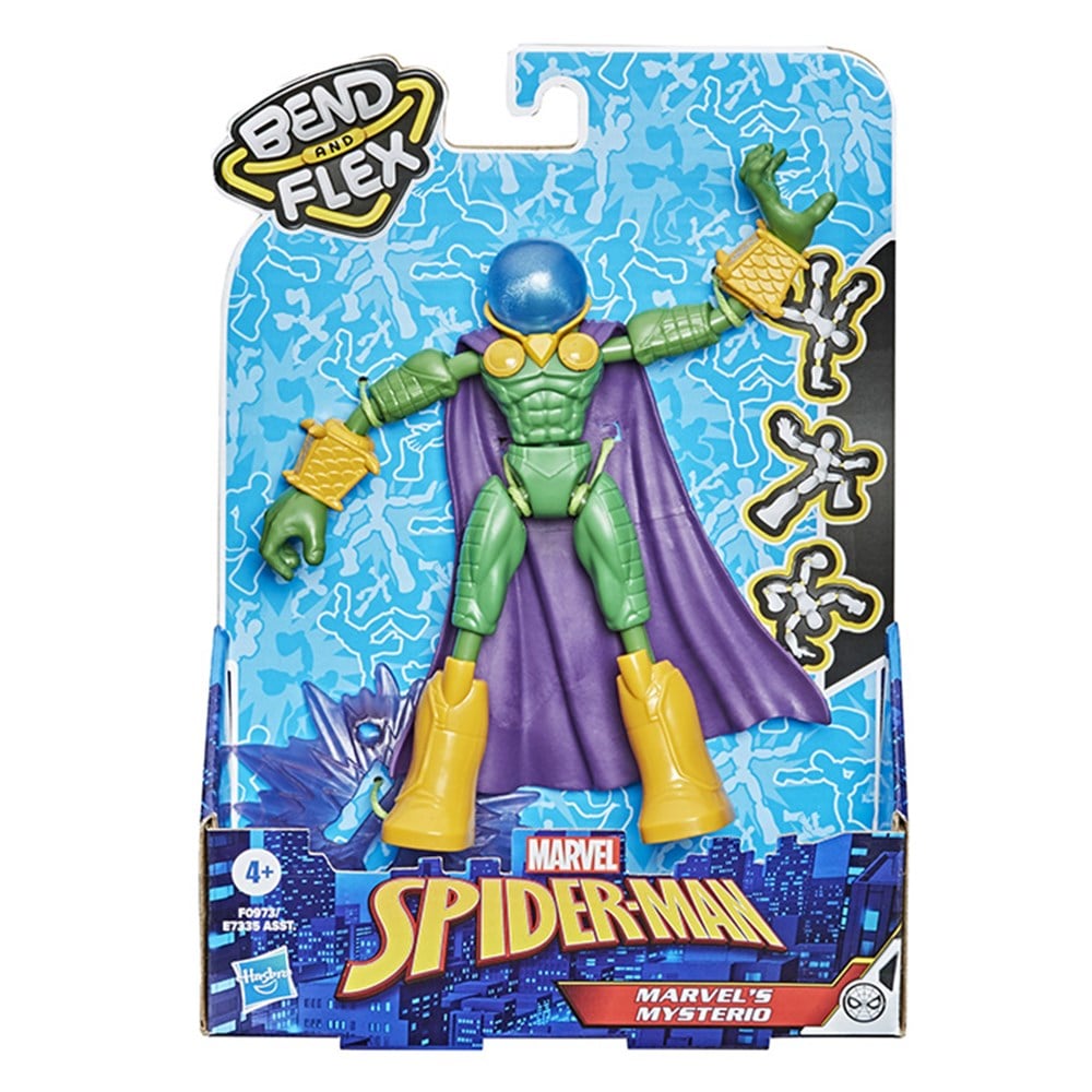 Kolleksiyon Karakterleri, AVENGERS, Spider-Man Bend-Flex Mysterio Figür F0973