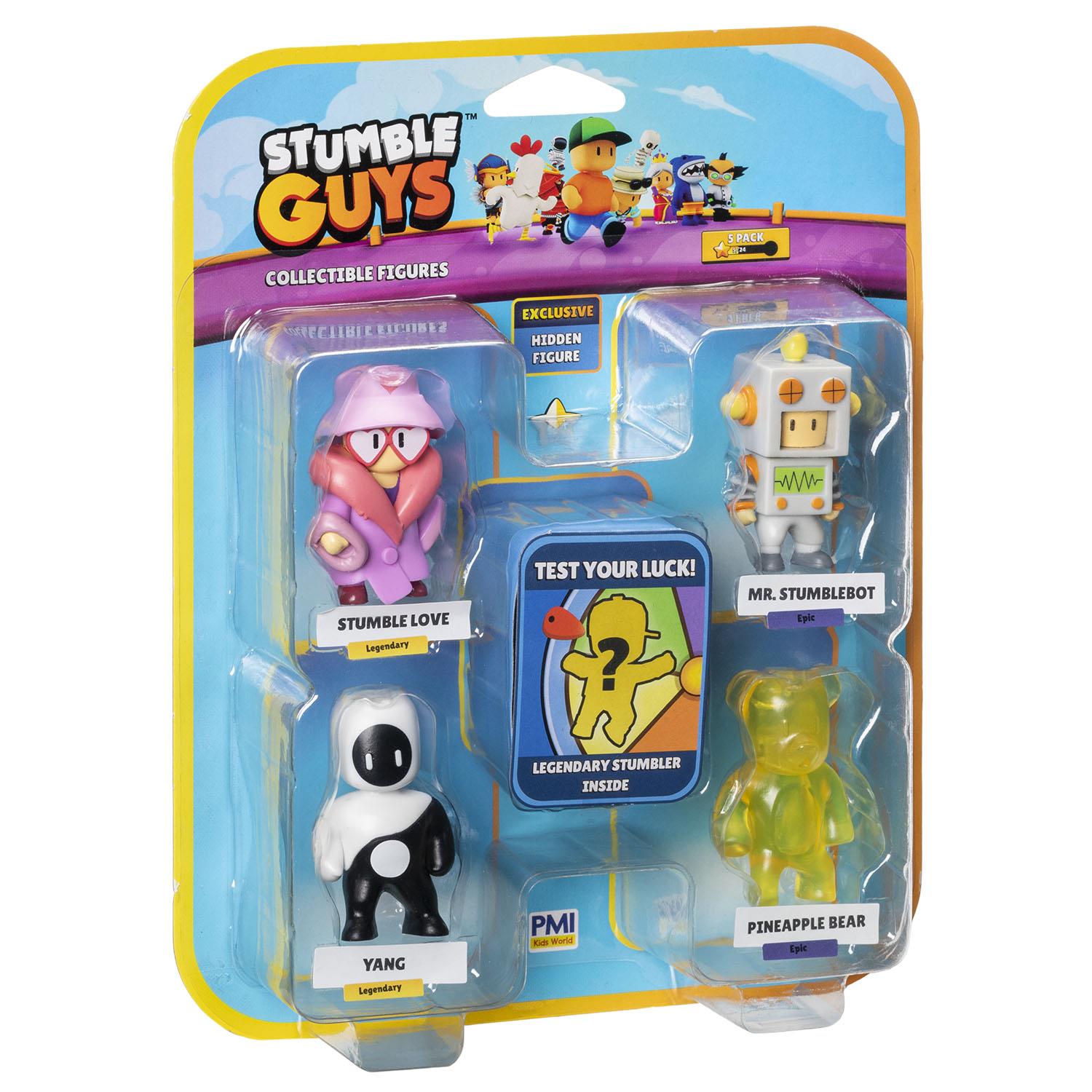 Kolleksiyon Karakterleri, NECOTOYS, Stumble Guys 5'li Figür Set SG2240 10173 Model 4