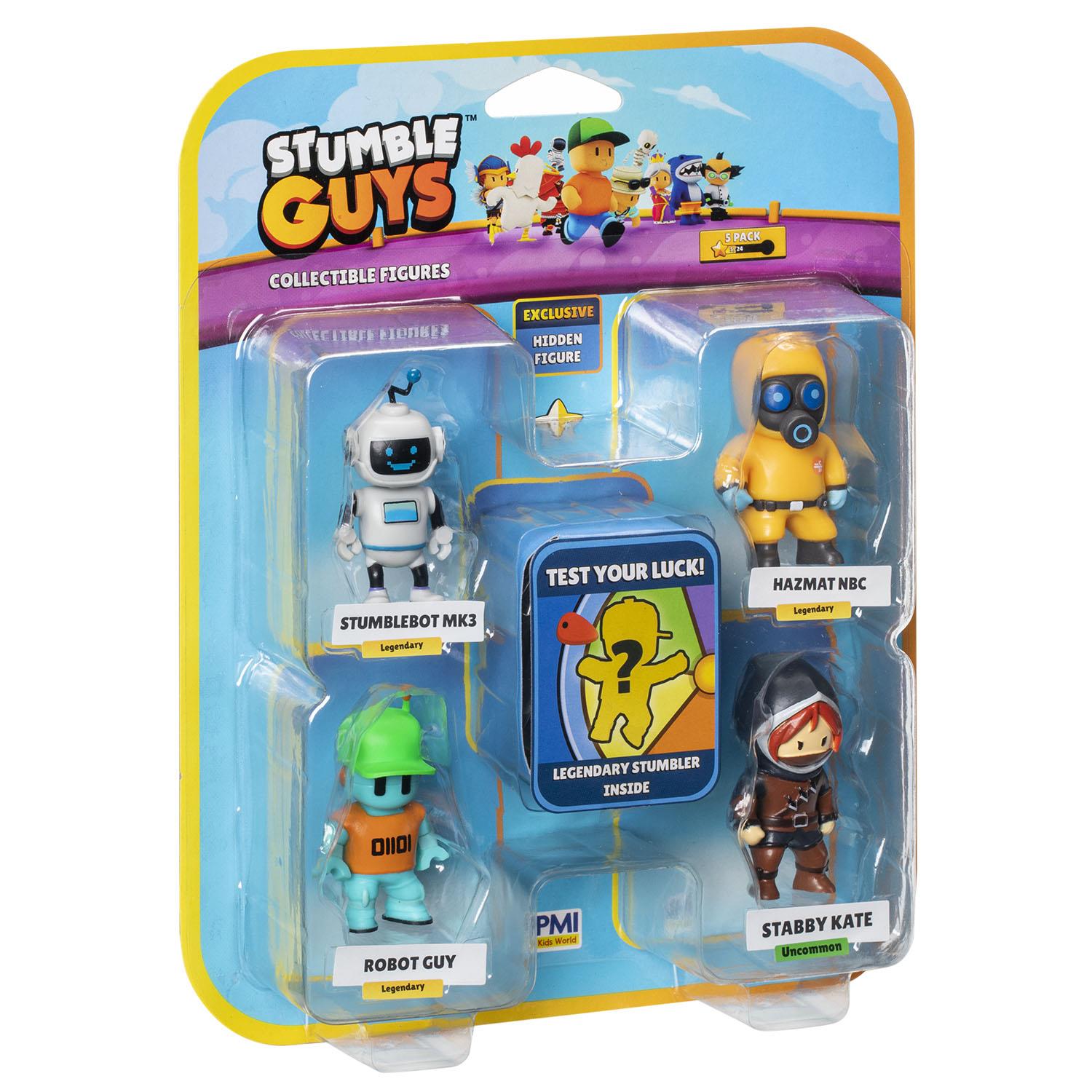 Kolleksiyon Karakterleri, NECOTOYS, Stumble Guys 5'li Figür Set SG2240 10173 Model 5