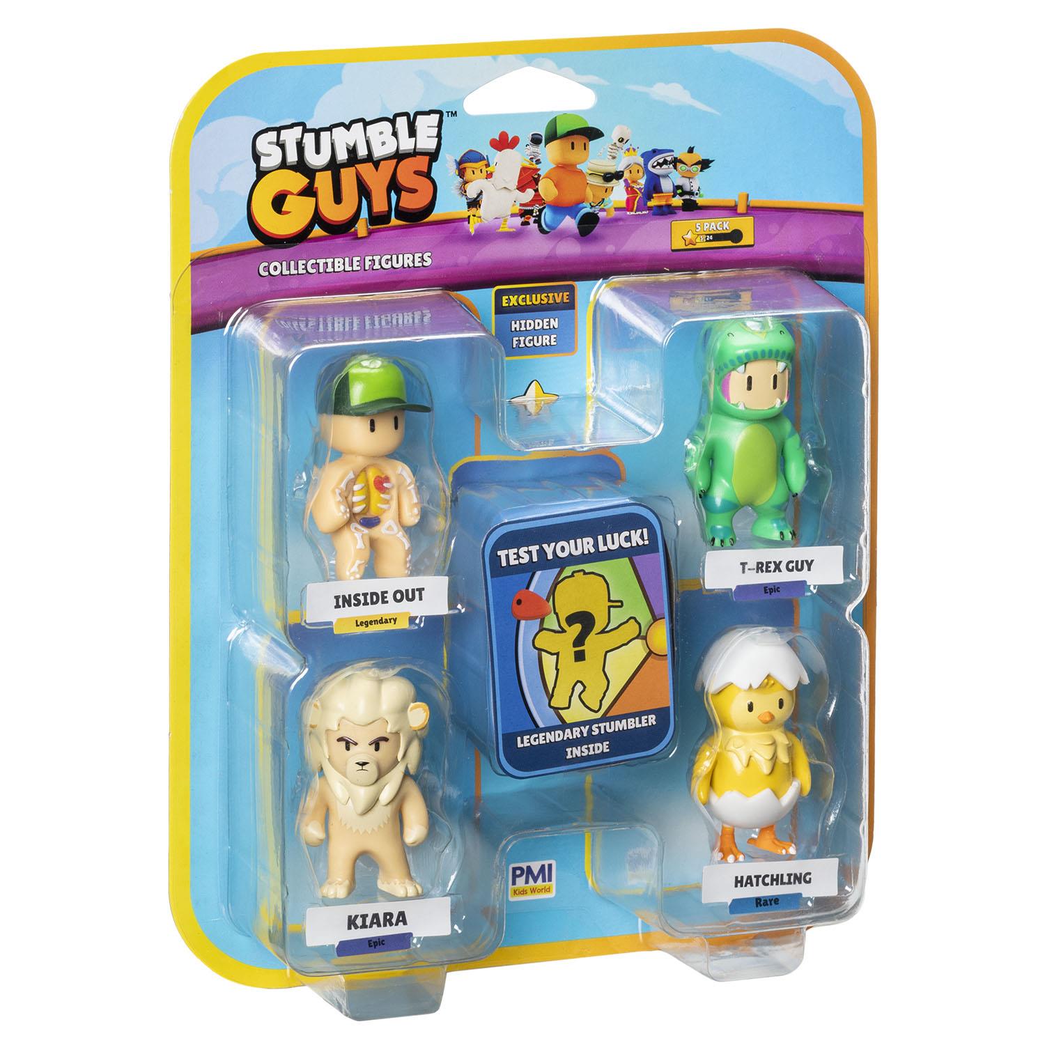 Kolleksiyon Karakterleri, NECOTOYS, Stumble Guys 5'li Figür Set SG2240 10173 Model 2