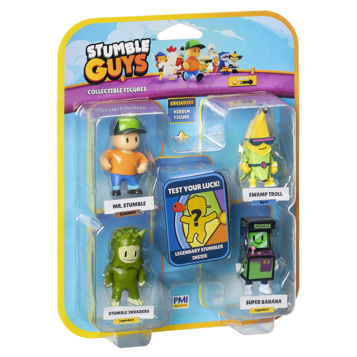 Kolleksiyon Karakterleri, NECOTOYS, Stumble Guys 5'li Figür Set SG2240 10173 Model 1