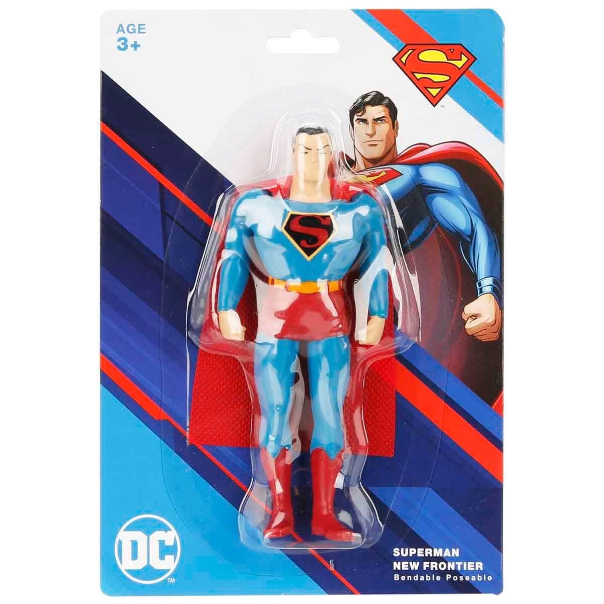 Kolleksiyon Karakterleri, Sunman, Sunman Superman New Frontier Bükülebilir Figür 14 cm