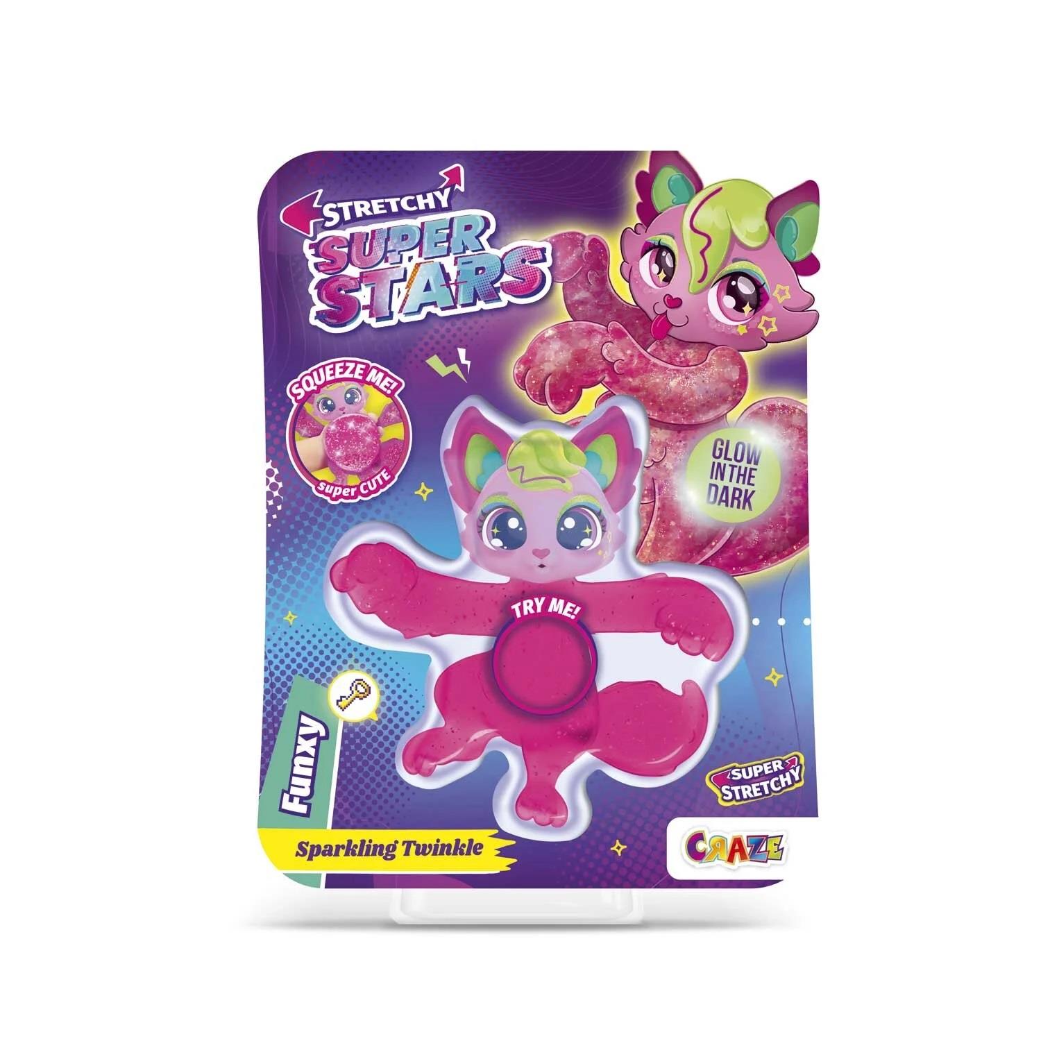 Kolleksiyon Karakterleri, MEGA OYUNCAK, Superstars Sparkling Twinkle Funxy Stretchy Figür
