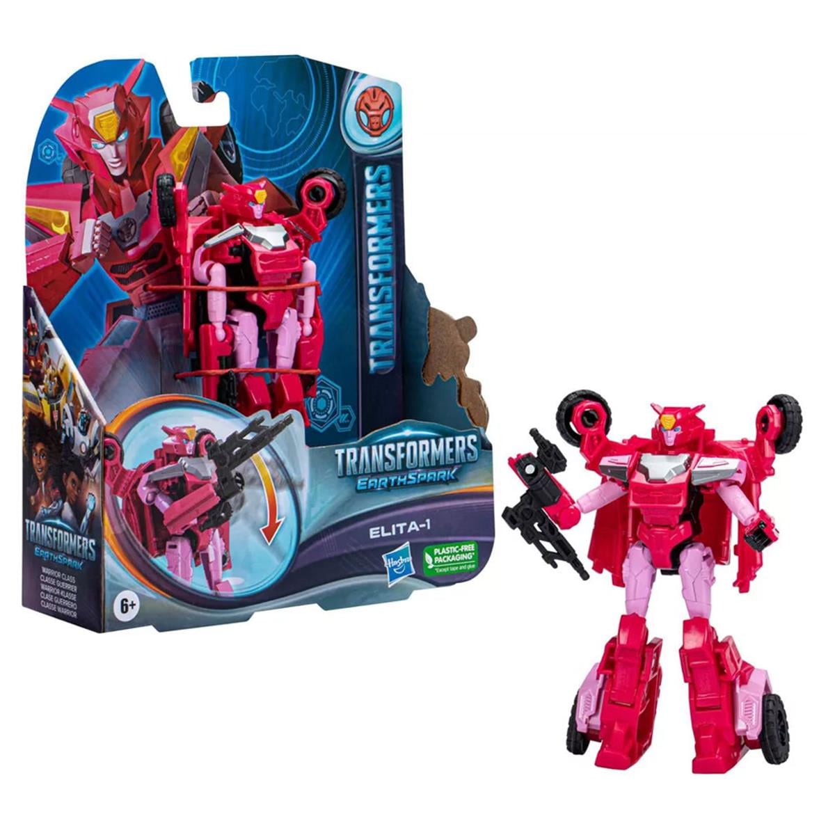 Kolleksiyon Karakterleri, Transformers, Transformers Earthspark Figür F6230 F6725 Elita-1